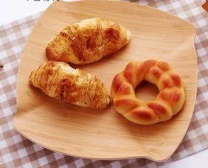 سبک ساده صنایع دستی بامبو: بامبو دست سینی و بامبو بشقاب میوه / چای / نان